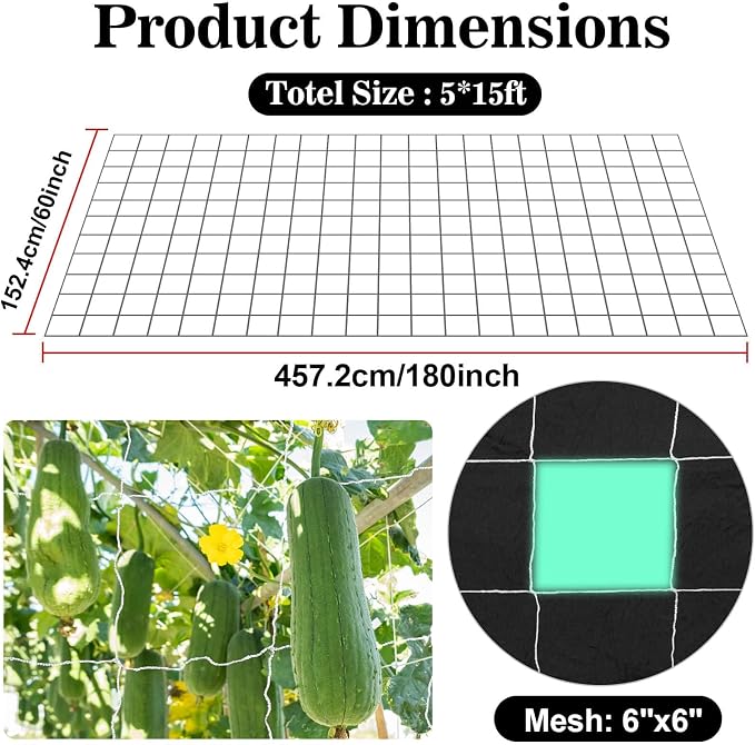 Sukh Garden Plant Trellis Netting - Image 2