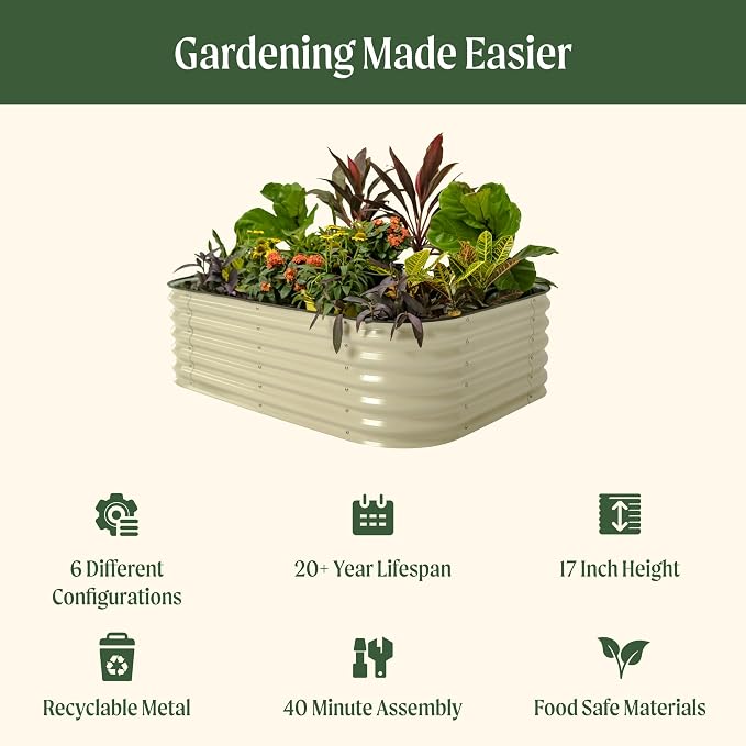 Vego garden Aluzinc Raised Garden Bed Kits - Image 2