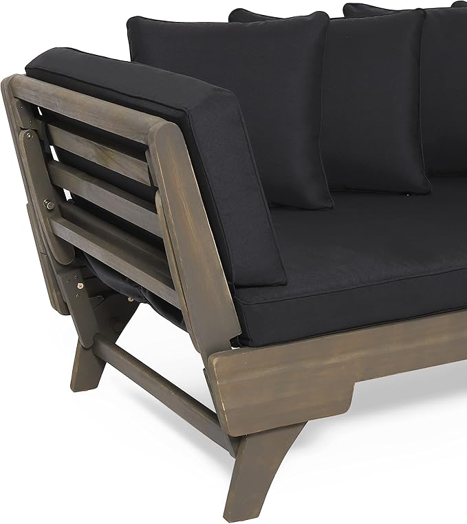 Merax Outdoor Patio Daybed Sofa, 3-Seat Sofa - Image 9