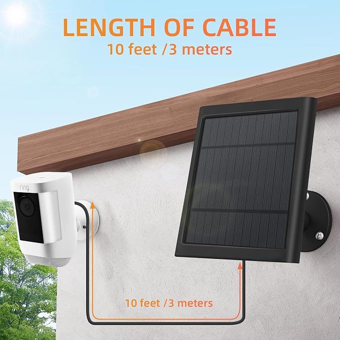 USB-C to Ring Barrel Plug 7Pack 4W Solar Charger - Image 5