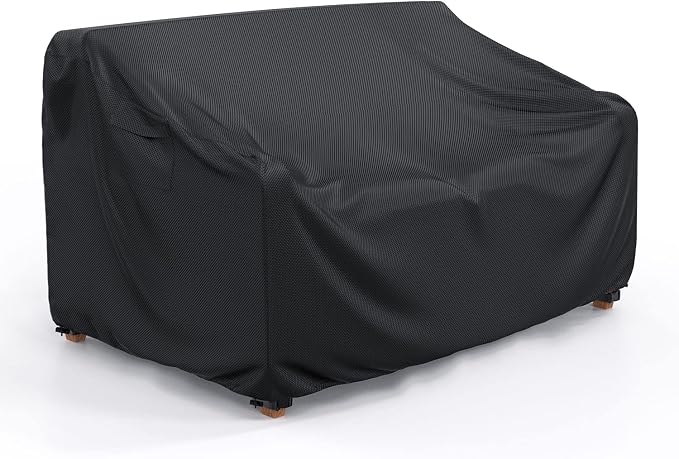 Patio Sofa Cover Waterproof, Heavy Duty 2-Seater Outdoor Couch Cover Patio by Brosyda