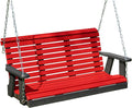 Poly Lumber Wood 4FT Porch Swing Amish Craftsmandship Made in USA HDPE by Unknown