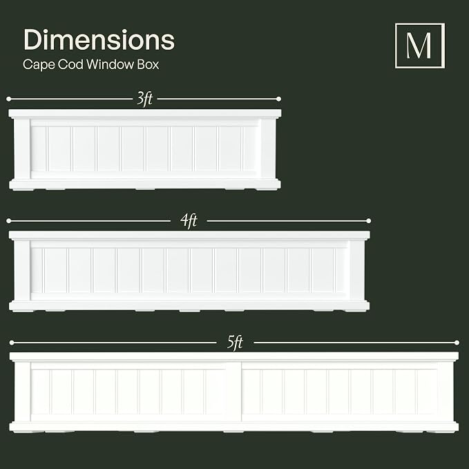 Mayne Cape Cod 3ft Window Box - Image 8