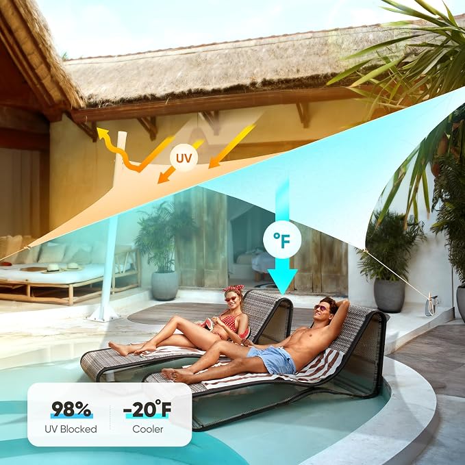 Quictent 20x26ft Sun Shade Sail - Image 3