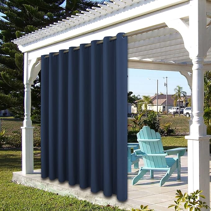 BONZER Wide Waterproof Outdoor Curtains - Image 7