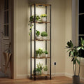 Bstrip Plant Stand Indoor with Grow Light, 5 Tier Flower Stand with Plant Light by Bstrip