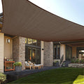 LOVE STORY Custom Size 5'x8' Brown Sun Shade Sail Rectangle UV Block Canopy by LOVESTORY
