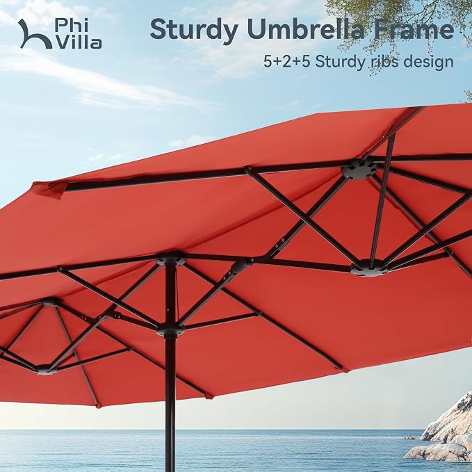 PHI VILLA 8 Piece Patio Dining Set - Image 9