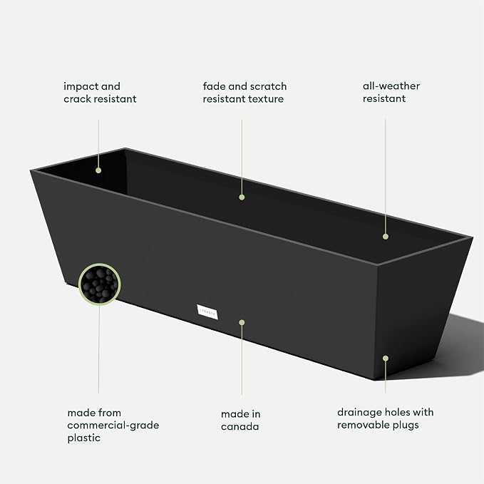 Veradek Pure Series Window Box Planter - Image 3