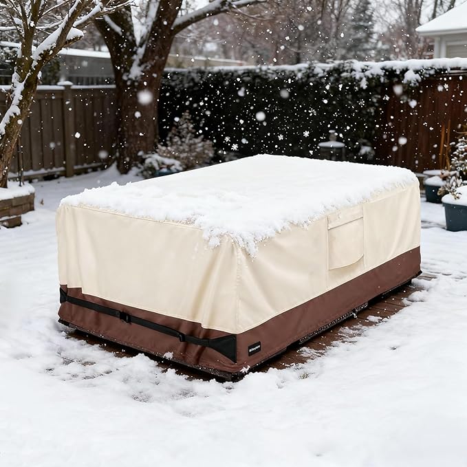 Rectangular Patio Furniture Covers, Upgraded 600D Heavy Duty Outdoor Furniture - Image 7