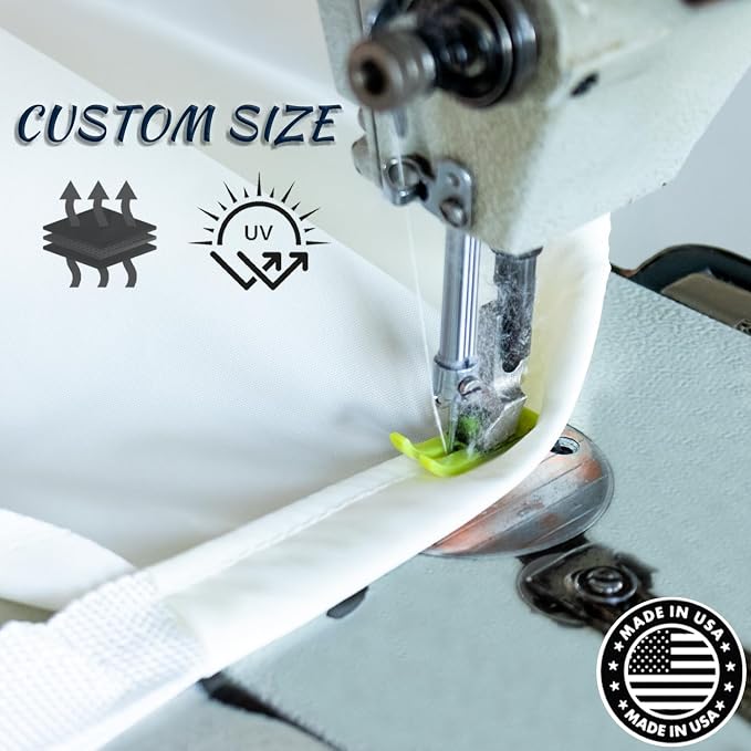 LOVE STORY Right Triangle 12'x15'x19.2' Waterproof Sun Shade Sail Canopy UV - Image 6