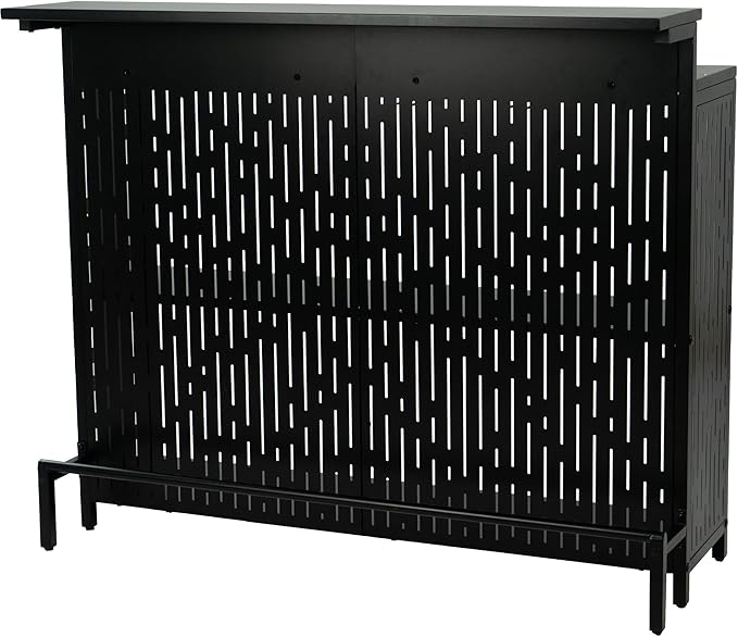 Kozyard Home Bar Unit with Storage Cabinet and Shelves, Dining Room, Living Room by Kozyard