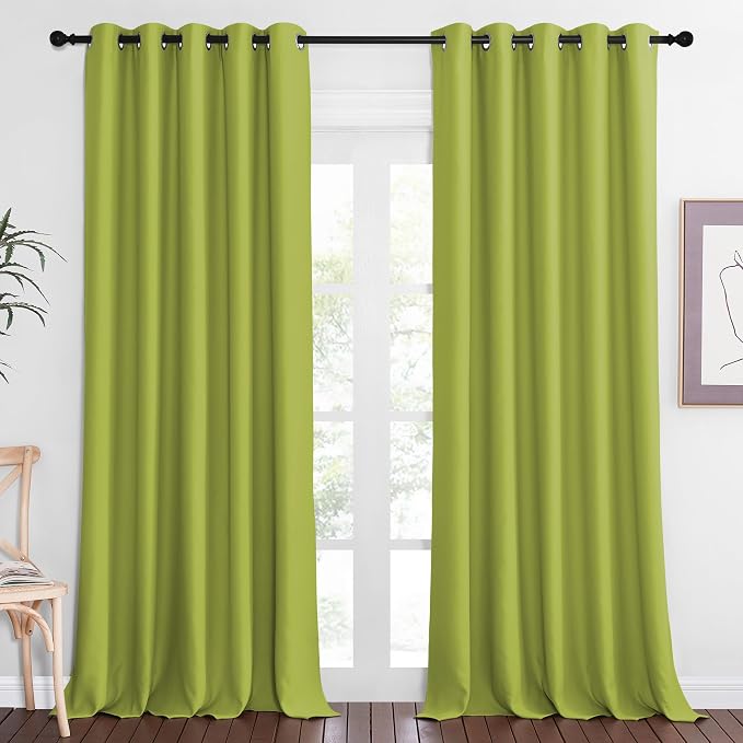 NICETOWN Blackout Curtains 84 Inch Length, Thermal Insulated Curtains by NICETOWN