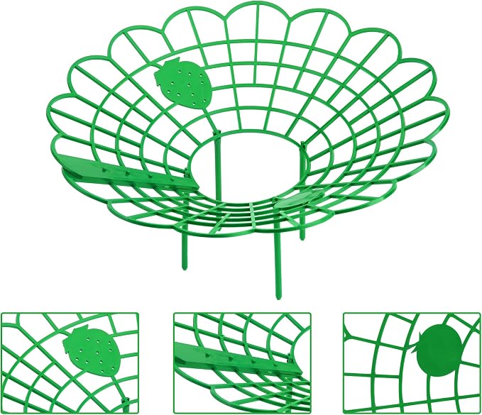 Iceyyyy 10 Pack Strawberry Plant Stand Supports-Strawberry Plant Support Stand - Image 2