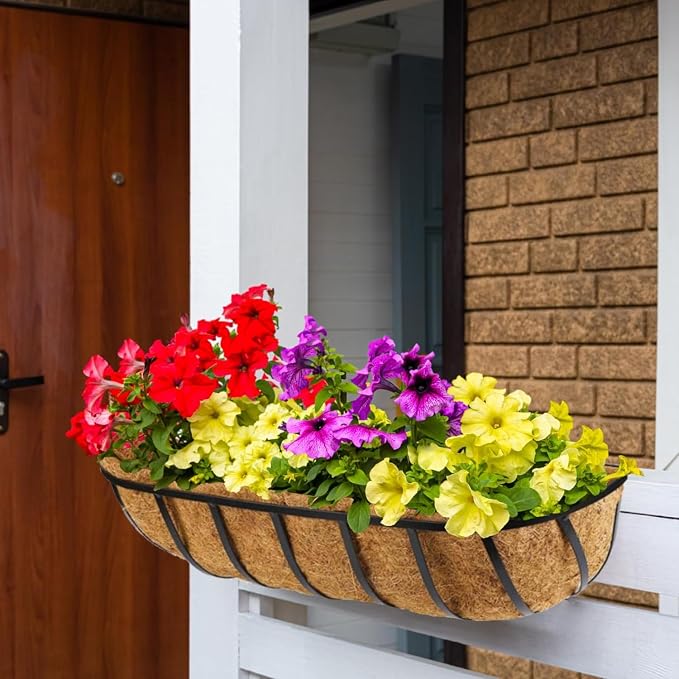 4 Pack 48 Inch Window Deck Railing Planter Boxes - Image 7