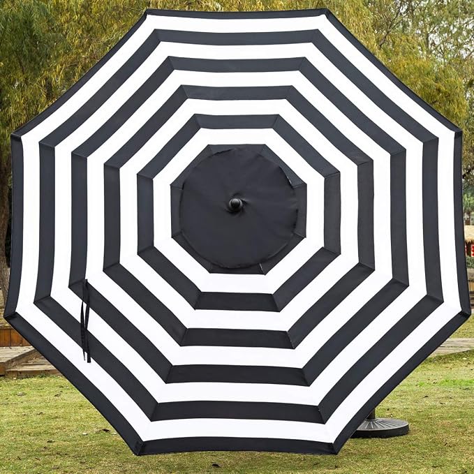 Sunnyglade 9' Patio Umbrella Outdoor Table Umbrella - Image 3