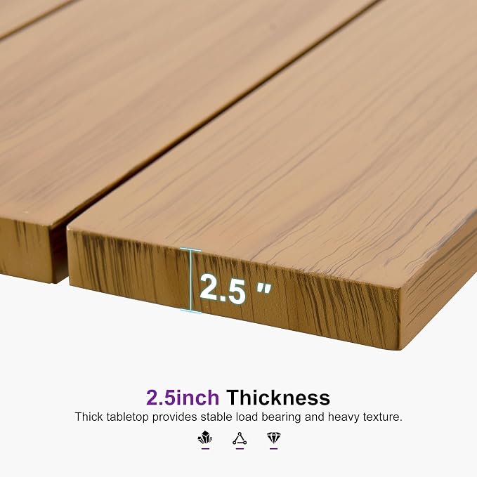 PURPLE LEAF Outdoor Dining Set - Image 8