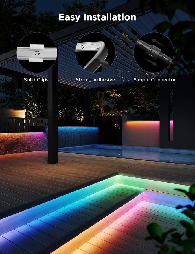 Govee Outdoor LED Strip Lights RGBIC - Image 5