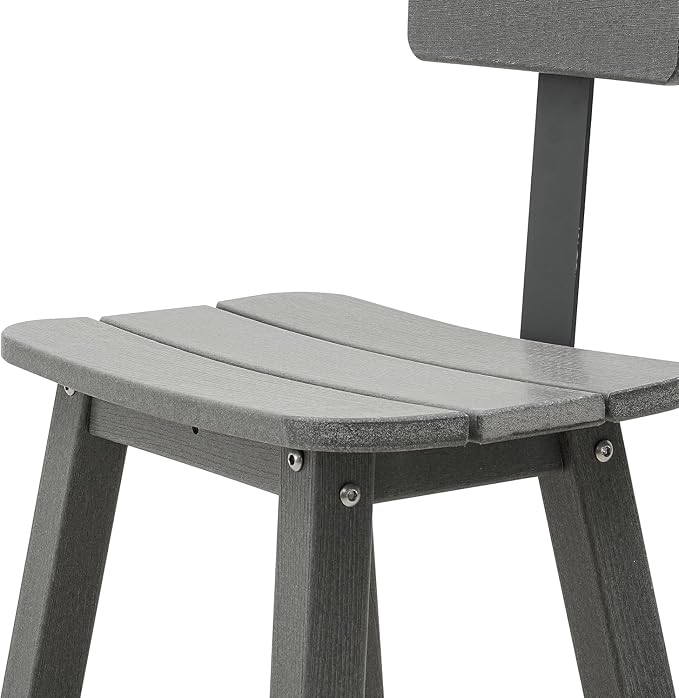 Outdoor Bar Table, HDPE Patio Bar Table, All Weather Height Patio Tables - Image 5