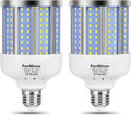 2 Pack 280W Equivalent LED Corn Light Bulb, 4000 Lumen 6500K Cool White by FanNicoo