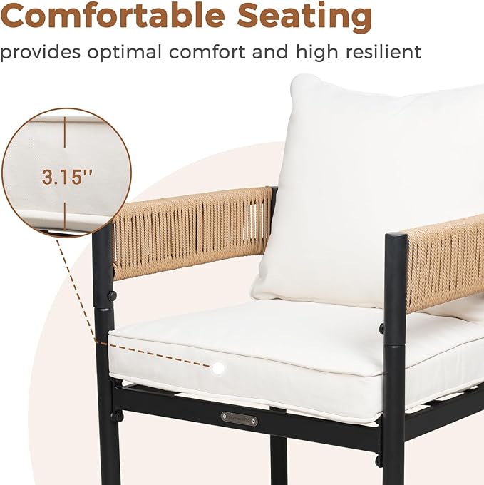 Grand patio 5-Piece Outdoor Dining Set - Image 8