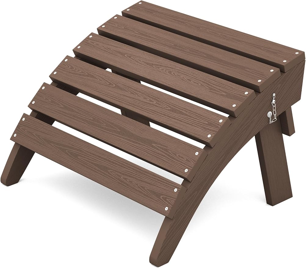 KINGYES Folding Adirondack Ottoman by KINGYES