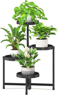 iDavosic.ly 4 Tier Folding Plant Stand Indoor Outdoor by iDavosicly