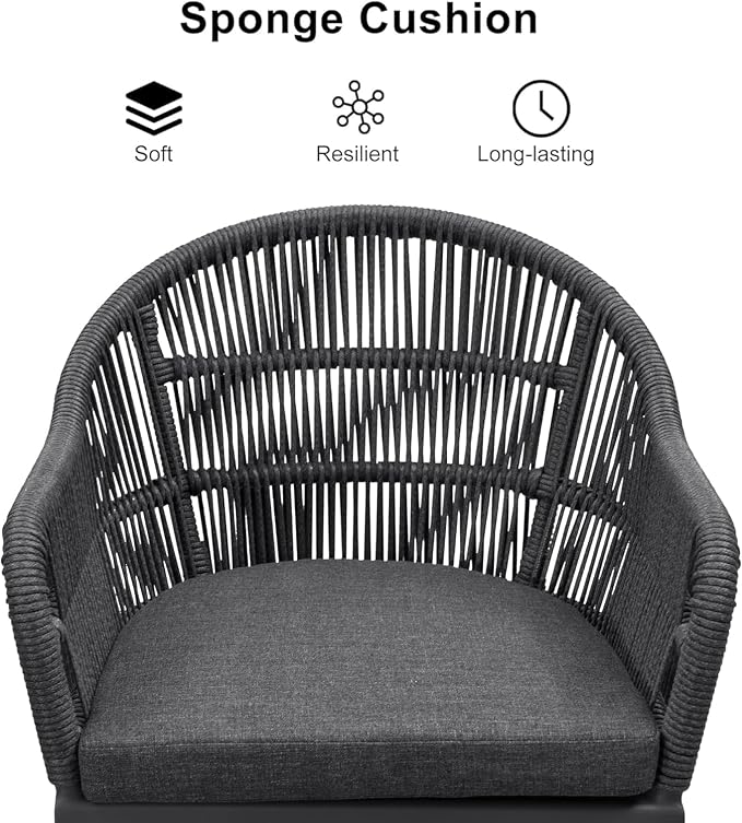 PURPLE LEAF 16 Pieces Patio Dining Set - Image 3