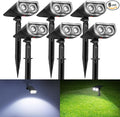 Consciot Solar Spotlights Outdoor, Daylight IP67 Waterproof 2-in-1 Solar Spot by Consciot