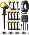 ZZXX All-in-One Low Voltage Landscape Lighting Kit, 2700K Waterproof Landscape by ZZXX