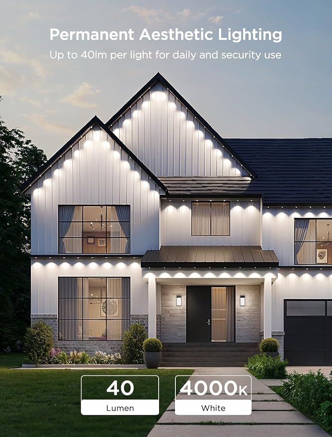 Govee Permanent Outdoor Lights 2, 50ft RGBIC Outdoor Lights - Image 8