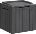 Greesum 31 Gallon Resin Deck Box All Weather Outdoor Storage Boxes by BuynowfromGreesum