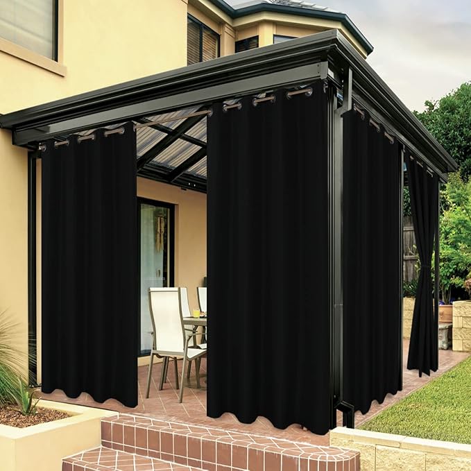 BONZER Outdoor Waterproof Curtains by Bonzer