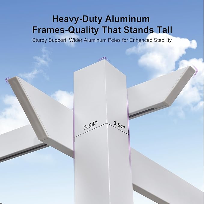 PURPLE LEAF Outdoor Retractable Pergola - Image 6