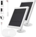 IP65 Solar Panel Outdoor for Ring Cameras Spotlight Cam Plus/Pro Stick Up by Fehuatenda