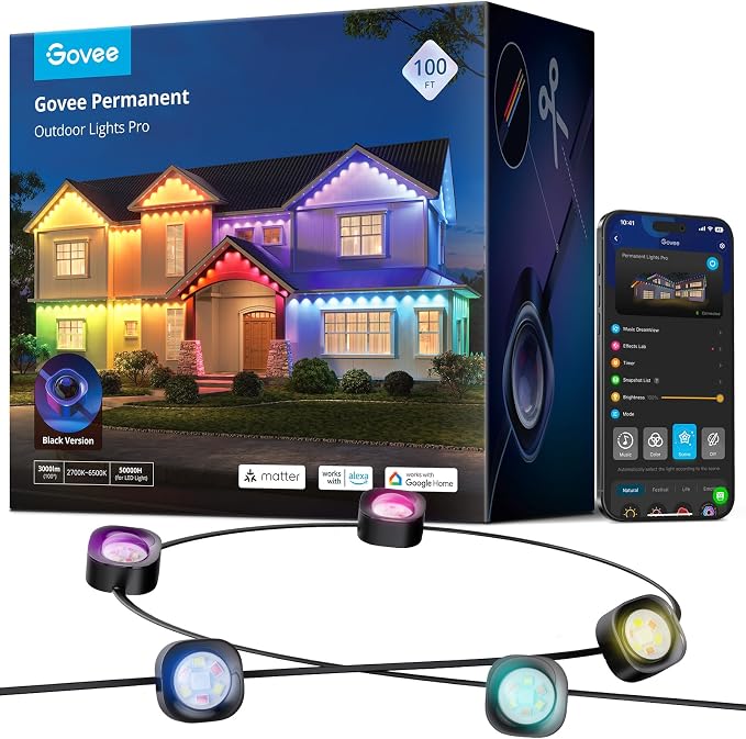Govee Permanent Outdoor Lights Pro, 100ft by Govee