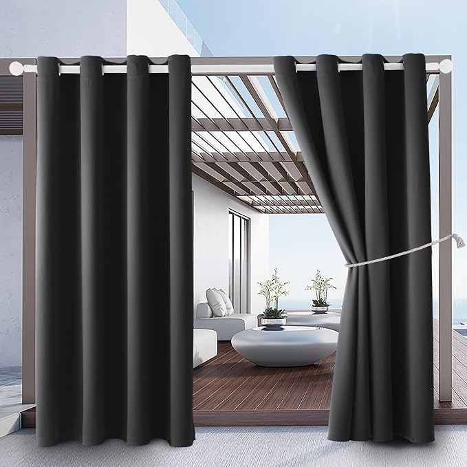 Outdoor Indoor Curtains W52 x L108 by DivaenCamino