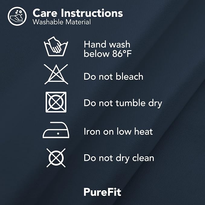 PureFit Outdoor Curtains for Patio Waterproof Weatherproof, UV and Fade - Image 7