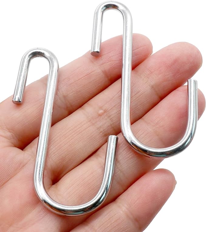 30 Pack 2.4 inches Heavy Duty S Hooks - Image 2