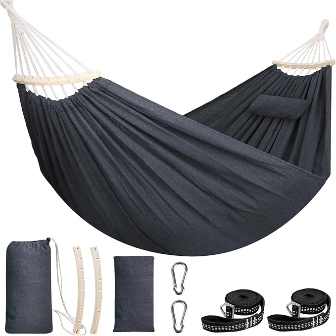 Chihee Hammock for Stand 9.8ft x 4.9ft Soft Cotton Hammock Holds Up to 660lbs by Chihee