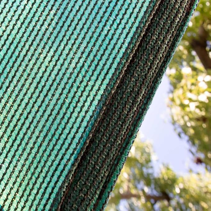 Amgo Custom Size 17' x 17' x 24' Green Right Triangle Sun Shade Sail UPF50+ - Image 9