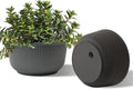 T4U 10 Inch Self Watering Pots for Indoor Plants, Plastic Plant Pots by T4U