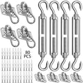 Sun Shade Sail Hardware Kit 6 Inch by HYASIA
