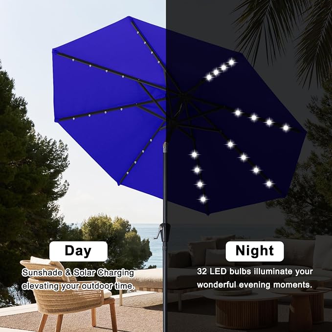 ABCCANOPY 10FT Durable Solar Led Patio Umbrellas - Image 3