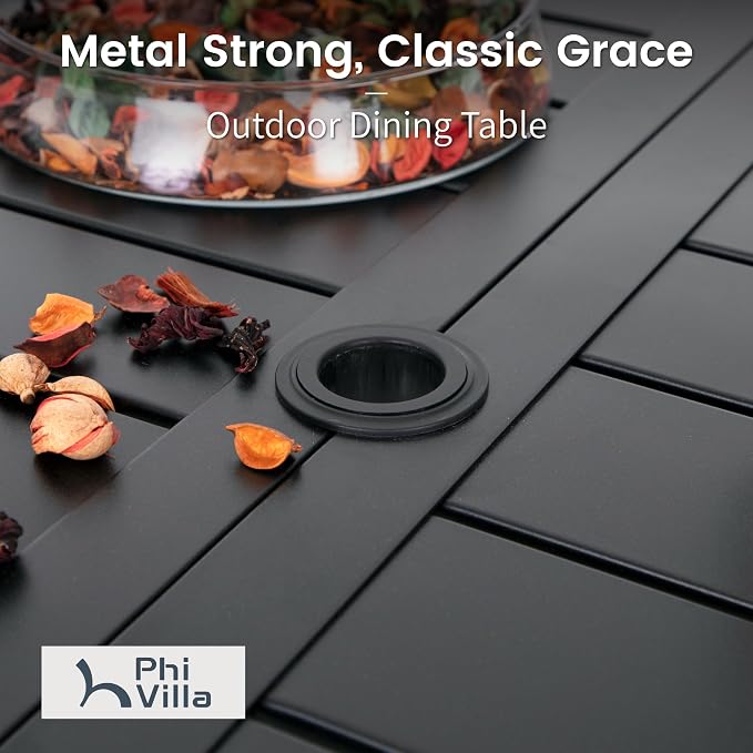 PHI VILLA 7 Piece Outdoor Dining Set - Image 7