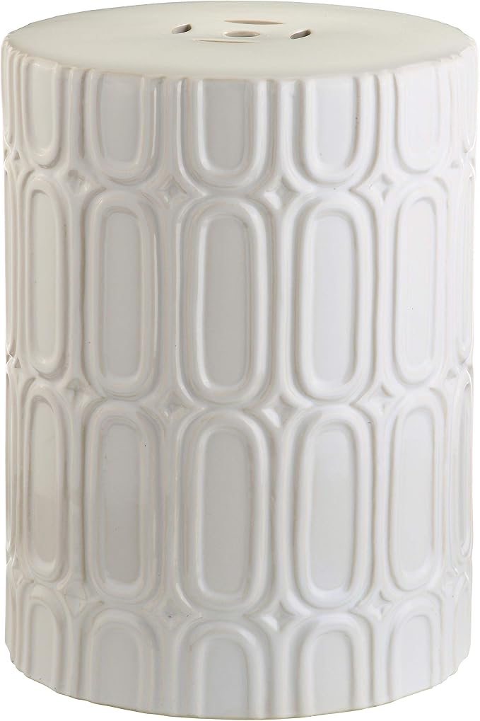 Safavieh Melody Glazed Ceramic Decorative Garden Stool by SAFAVIEH