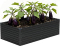 Vengarus 6x3x2FT Galvanized Raised Garden Bed Kit, Deep Root Planter Box by Vengarus