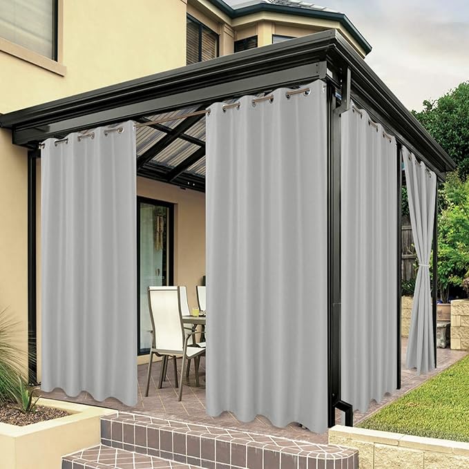 BONZER Waterproof Outdoor Curtains by Bonzer