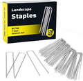 HongWay 120 Pack 6 Inch Landscape Staples 11 Gauge Garden Staples, Galvanized by HongWay