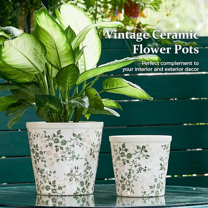 Ceramic Planter Without Drainage Hole, 6.7 Inch - Image 3